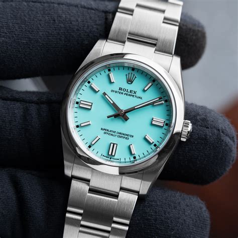 rolex turquoise dial|rolex oyster perpetual 36 turquoise.